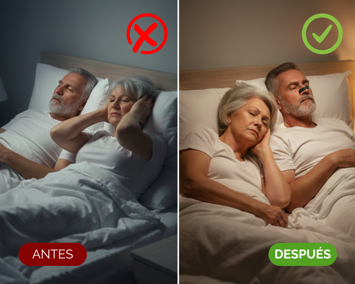 Bandas nasales magnéticas premium