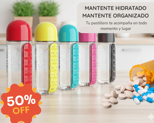 Botella Pastillero 600 ML